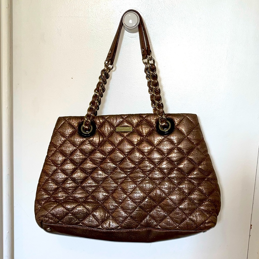 Kate spade gold tote
